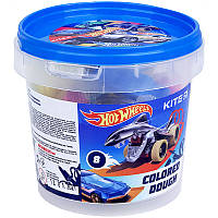 Цветнове тесто для лепки Kite Hot Wheels HW21-137, 8*20г+2 формочки+стек