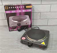 Електрична одноконфорочна дискова плита Edenberg EB-62181, потужність 1000 Вт.