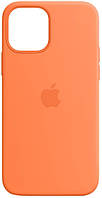 Силиконовый чехол iPhone 12/12 Pro Silicone Case Kumquat