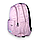 Міський рюкзак 20 л, молодіжний, 2 відділення, внутрішня кишеня, бічні кишені, розмір: 45*30*17 см, рожевий, фото 2