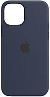 Силіконовий чохол iPhone 12 Pro Max Apple Silicone Case Deep Navy