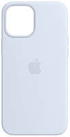 Силиконовый чехол iPhone 12/12 Pro Apple Silicone Case with Magsafe Cloud Blue