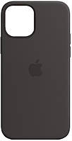 Силиконовый чехол iPhone 12 Mini Apple Silicone Case Black