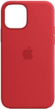 Силіконовий чохол iPhone 12/12 Pro Apple Silicone Case — Red