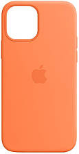 Силіконовий чохол iPhone 12/12 Pro Apple Silicone Case — Kumquat
