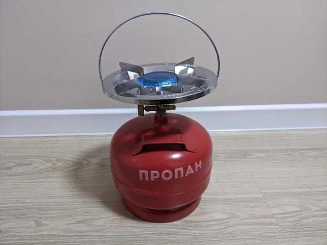 Комплект Газовый Sigma 5 Л, Бытовой Газовый Баллон на 5 Литров с ...