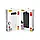 Портативний зарядний пристрій павербанк DUDAO K8s+ Black 30000mAh 3хUSB + Led Lamp Power Bank, фото 4
