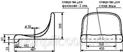 Пластикові сидіння для стадіонів, фото 1
