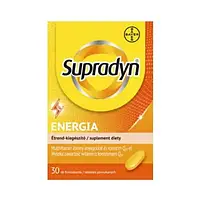 Supradyn Energia - для активных людей в периоды повышенных умственных и физических нагрузок, 30 шт