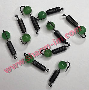 Мормилка вольфрамова Bravo 7225-BN-G 2,5 мм 0,7 г Стовпчик з вушком Котячий Око