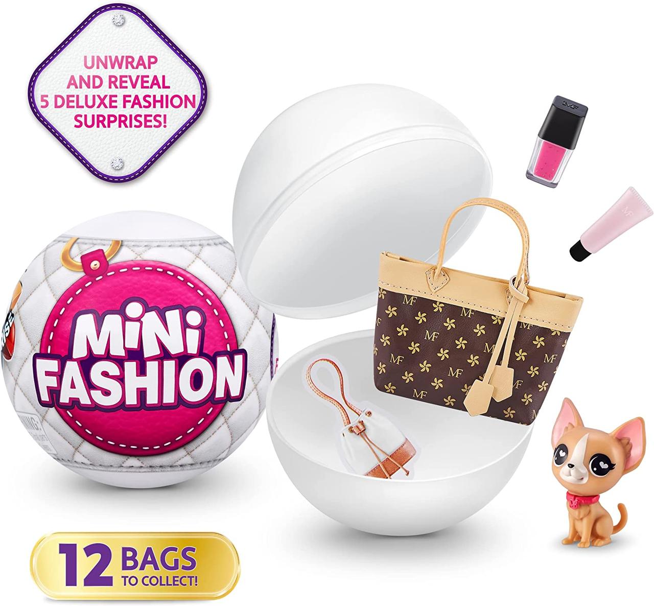 Кулька сюрприз із мінісмочкою 5 Surprise Mini Fashion, ZURU