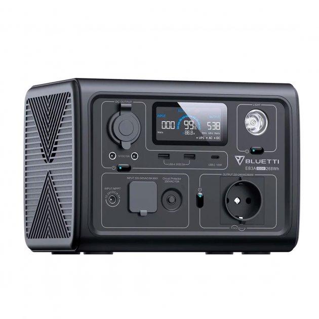Зарядна станція Bluetti EB3A 268Wh/600W