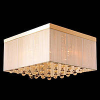 Люстра в стилі модерн, у світлому тоні