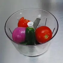 Кухонний подрібнювач продуктів Crank Chop, фото 2