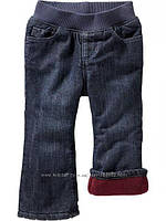 1, Утепленные джинсы на флисе бордо Олд Неви Old Navy Размер 5Т 4,5-5 лет Рост 107-114 см