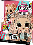Лялька ЛОЛ ОМГ Футболістка Kicks Babe серії O.M.G. Спорт Doll LOL Surprise OMG Sports Fashion Doll 579793, фото 9