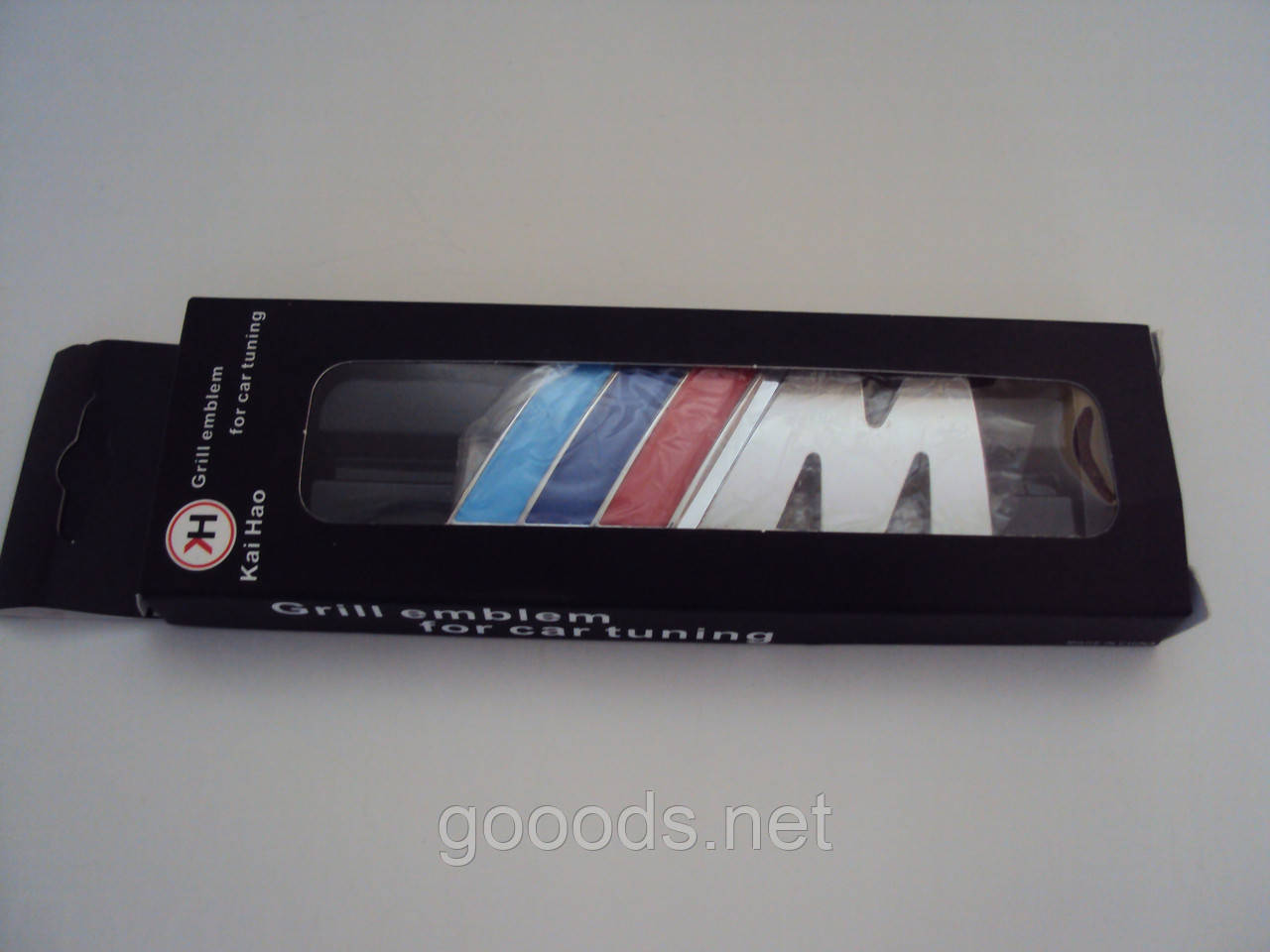 Напис металева М в решітку для BMW