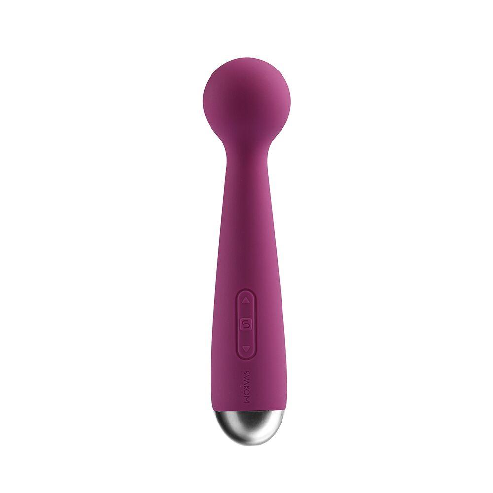 Вібромасажер з інтелектуальним режимом Svakom Mini Emma Violet Feromon