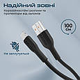 Кабель Promate xCord-Ai USB to Lightning 2А 1 м Black (xcord-ai.black), фото 4