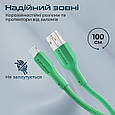 Кабель Promate xCord-Ai USB to Lightning 2А 1 м Green (xcord-ai.green), фото 4