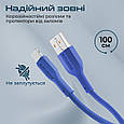 Кабель Promate xCord-Ai USB to Lightning 2А 1 м Navy (xcord-ai.navy), фото 4