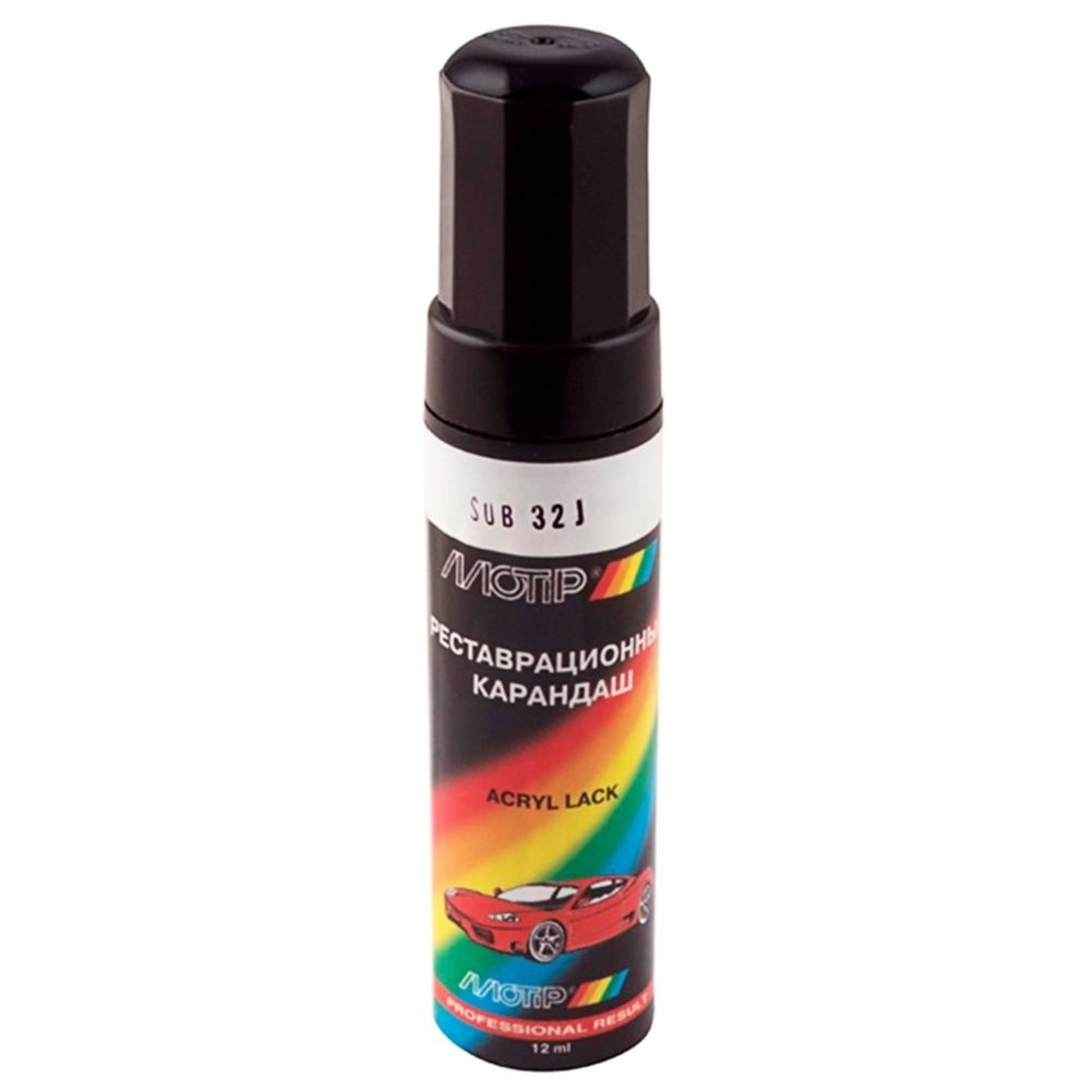 Олівець для авто Subaru колір 32J чорний металік Motip 12мл