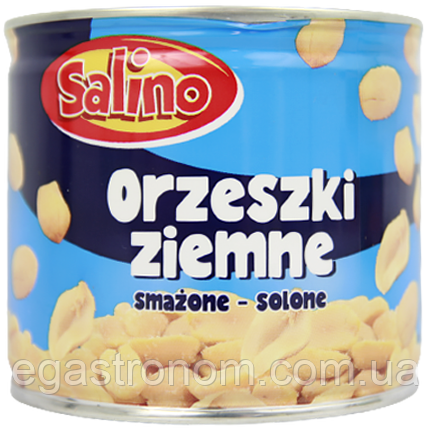 Арахіс солений ж/б Саліно Salino 150g 6шт/ящ (Код: 00-00013290), фото 1