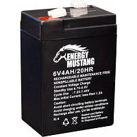 Аккумулятор EnergyMustang EM-640 AGM 6V 4Ah для весов фонарей светильников приборов Аккумуляторная батарея АКБ