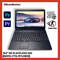 Игровой ноутбук Dell Latitude E6540 15.6" INTEL i5 | AMD-2GB | 8GB + mSata SSD256 | WEB