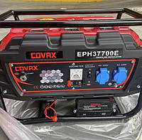 Бензиновый Генератор COVAX EPH3770E Однофазный 3 кВт Электростартер Медная Обмотка Экономный Расход Топлива
