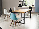 Стіл обідній в стилі Лофт у вітальню Loras A 180 SIGNAL, фото 2