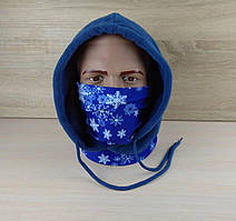 Балаклава з капюшоном флісова