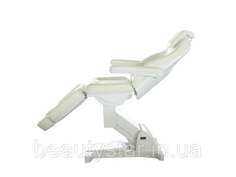 Кушетка електрична косметологічна 2 мотора біла DM-2341-2 електро кушетка медична для косметолога, фото 1
