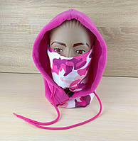 Балаклава з капюшоном флісова