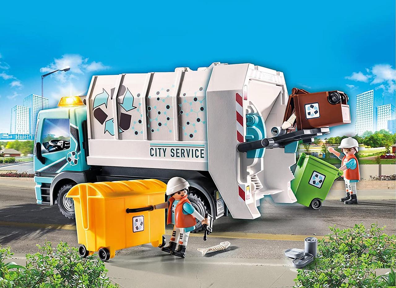 Плеймобил 70885 мусоровоз PLAYMOBIL City Recycling Truck - фото 2 - id-p1735995731