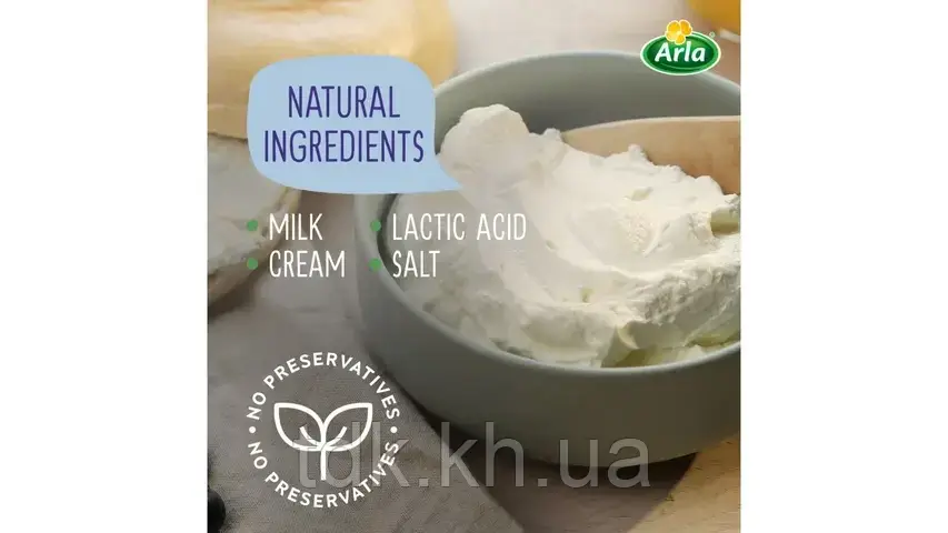 Сыр Крем чиз Cream cheese Arla 1,5 кг - фото 3 - id-p1089728111