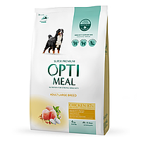 Optimeal Maxi Adult Dog 4 кг — корм для собак великих порід із куркою