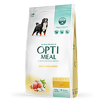 Optimeal Maxi Adult Dog 12 кг — корм для собак великих порід із куркою