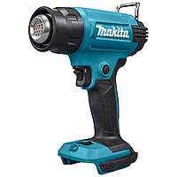 Акумуляторний технічний фен Makita DHG181ZK + кейс + 4 насадки