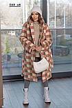 Шубка подовжена жіноча батал 048 об, фото 3