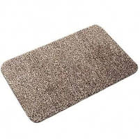 Килимок придверний вологопоглинаючий Supretto 70х46 см Сірий (7922)