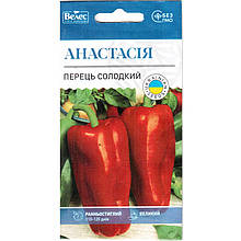 Насіння перцю солодкого, середньораннього "Анастасія" (0,3 г) від ТМ "Велес"
