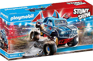 Плеймобіл 70550 Машина акула Playmobil Stunt Show Shark Monster Truck Toy