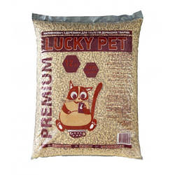 Наповнювач Lucky Pet Premium дерев'яний для туалетів домашніх тварин 3 кг