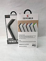 Powerbank 10000 мАч, три порти USB, ліхтар, Elworld LM 1122-003