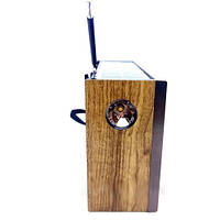 Радіо на сонячних батареях + ліхтарик + Bluetooth+ MEIER M-530BT-S Solar, фото 5