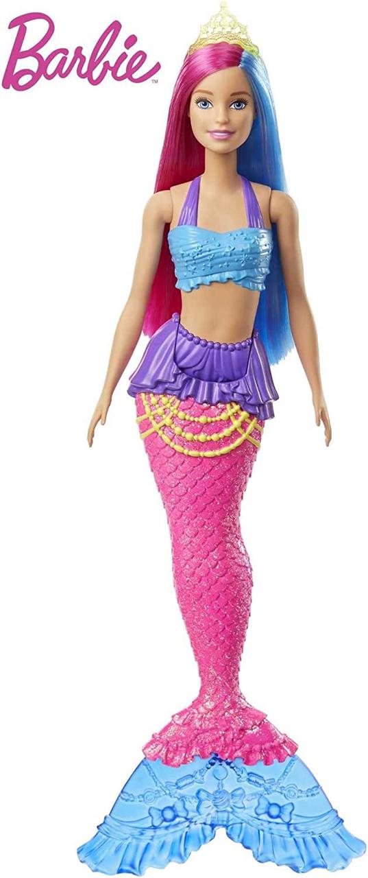 Уценка Барбі русалонька Barbie Dreamtopia Mermaid Doll, 12-inch, Pink and Blue Hair