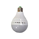 Світлодіодна лампочка 12w Almina DL-2024, лампочка з вбудованим акумулятором, фото 2