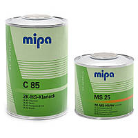 Лак акриловий Mipa Klarlack C85 НS 1 л + затверджувач MS25 0.5 л