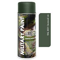 Фарба камуфляжна Deco Color Military RAL 6031 Зелений ліс 400 мл